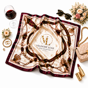 Soirée Royal Silk Scarf